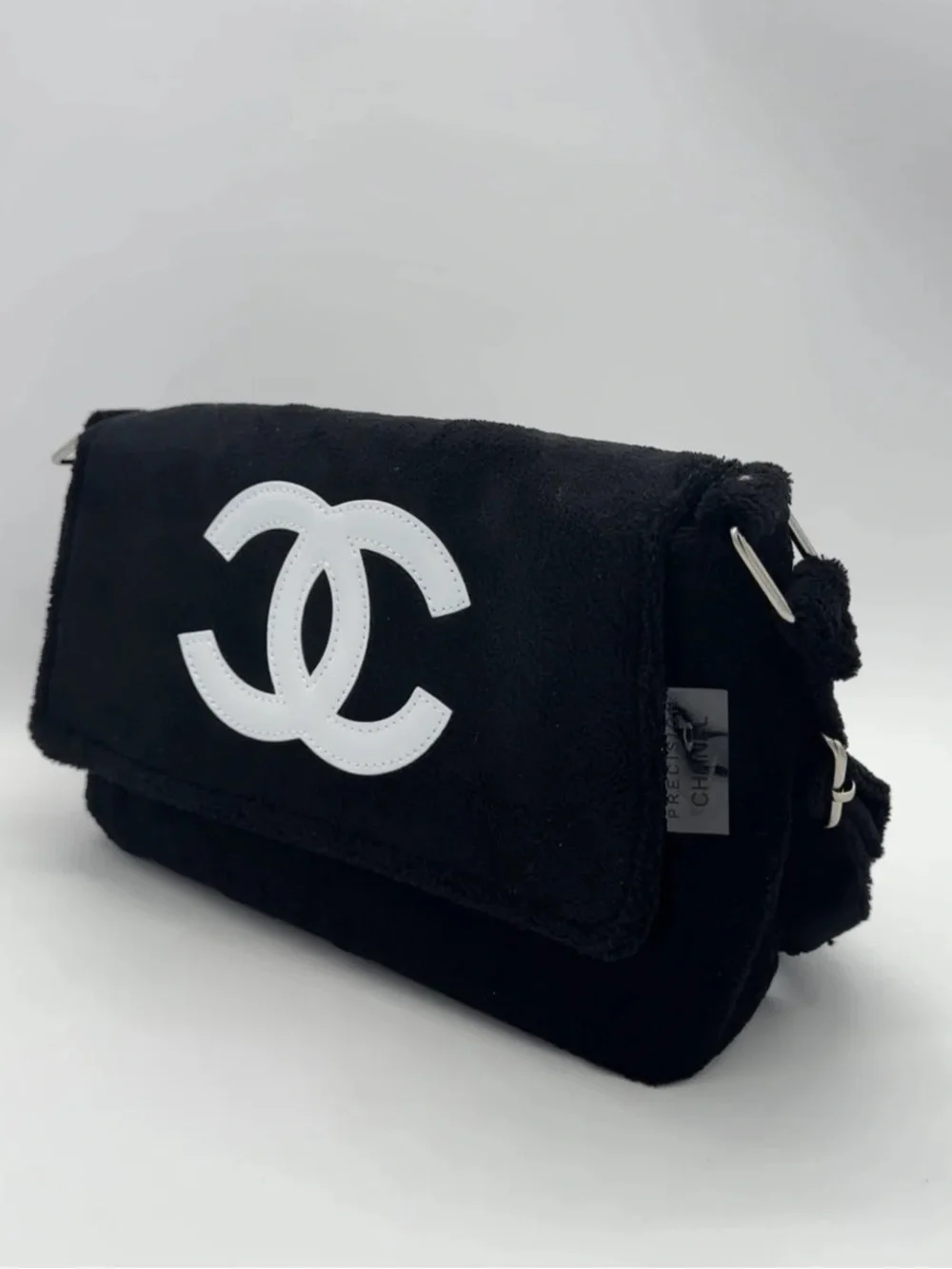 NEW CHANEL PRÉCISION 2006 Black Crossbody/Shoulder Bag